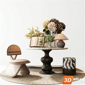 Lobby Decoration Skp Files 